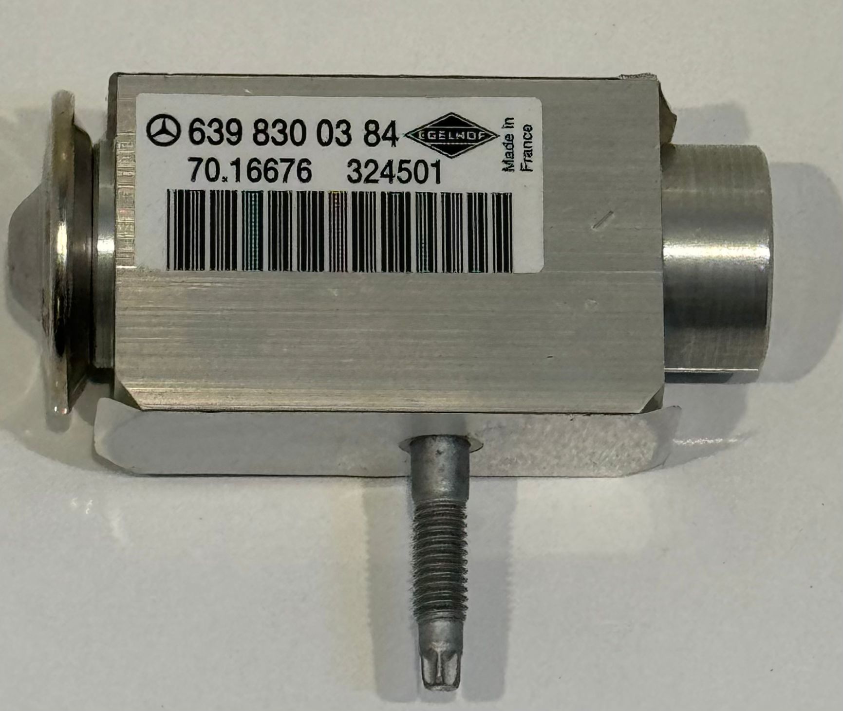 A2208300384 - 6398300384 MERCEDES W639 KLİMA GENLEŞME VALFİ A2208300384 - 6398300384 MERCEDES W639 KLİMA GENLEŞME VALFİ