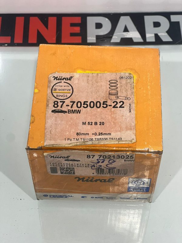 BMW 0.25 piston – 8770213025 / 11251437148, E36 E46 E39 uyumlu orijinal piston.