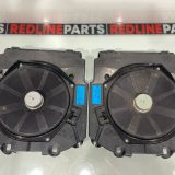 BMW F10 koltuk altı bas hoparlör 65139169686 – 9169686, orijinal ses sistemi yedek parçası.